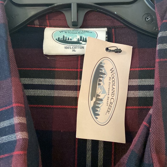 Woodland Creek Man Shirt size XL length 32” pit to pit 50” brand new with tag - Picture 3 of 12